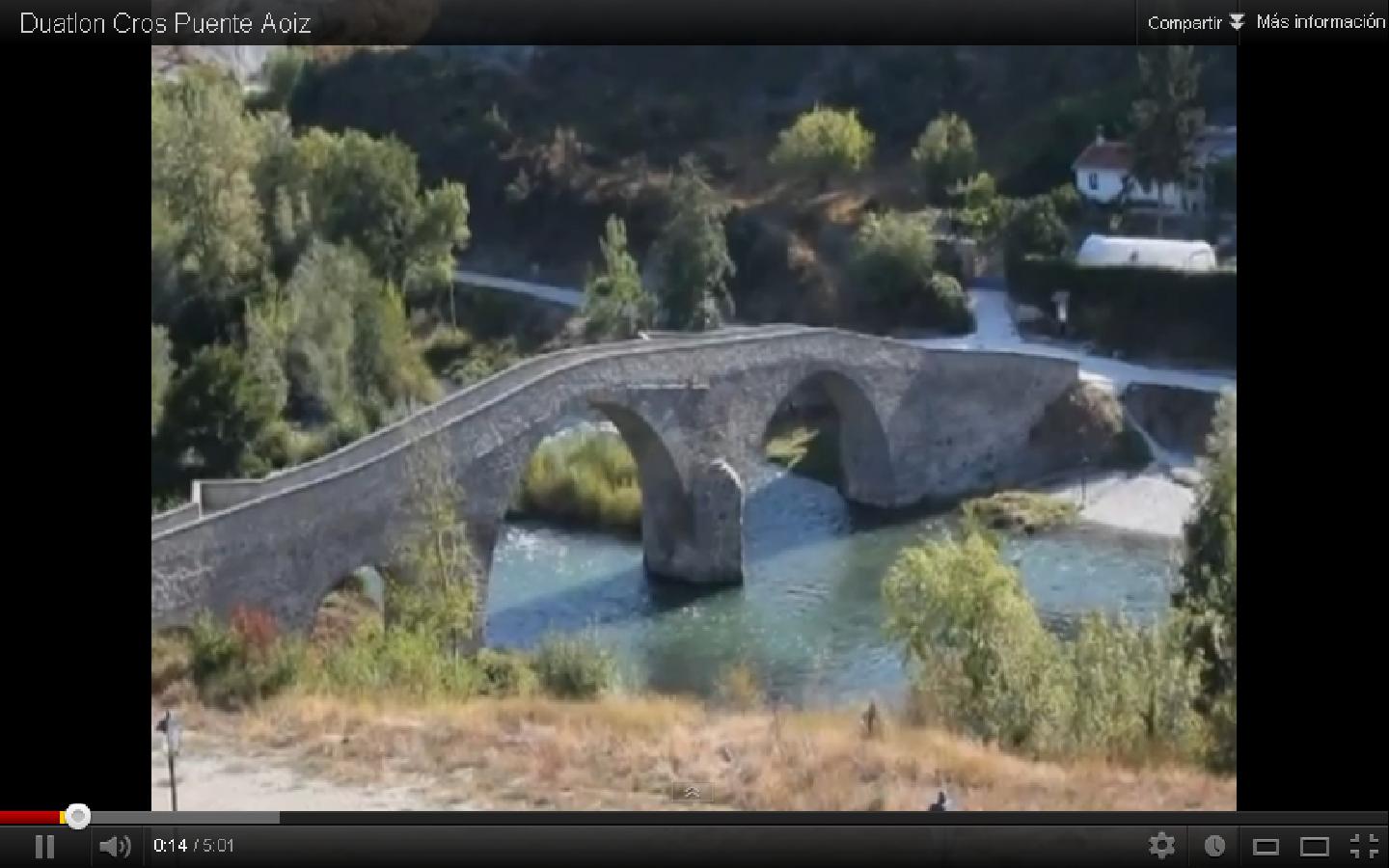 Casares y Muller vencen en el  I Duatlón Puente de Aoiz